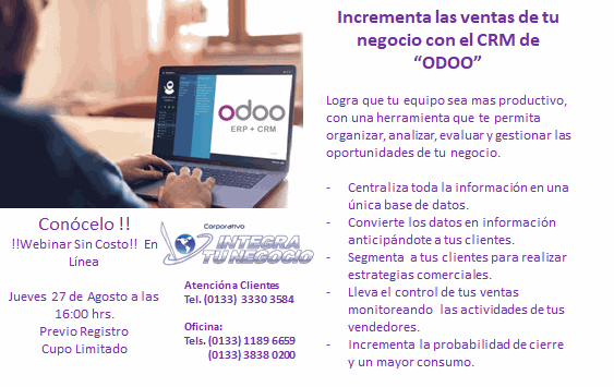 Odoo • Texto e imagen